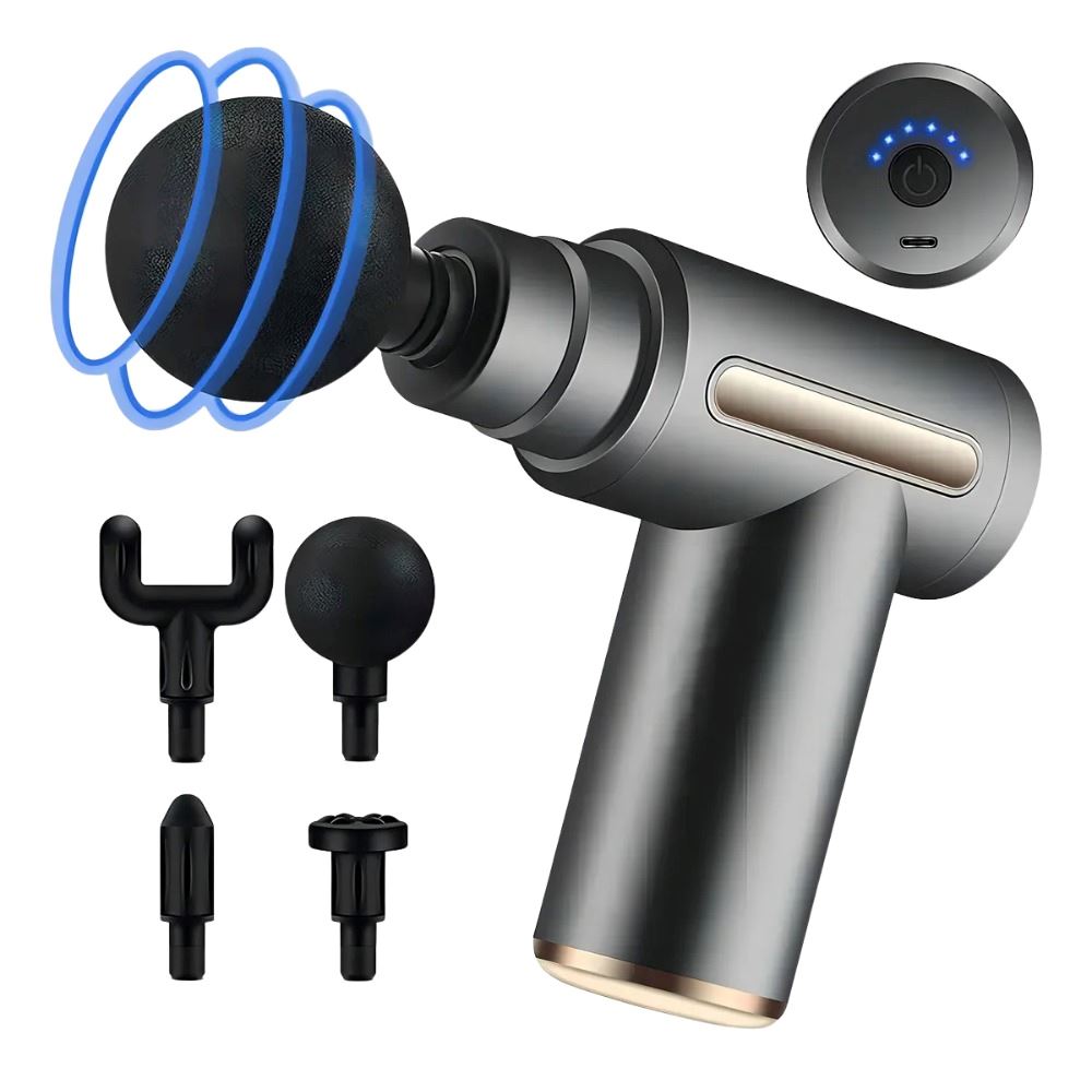 Pistola De Masaje Muscular Para Relajar Aliviar El Dolor Moscular